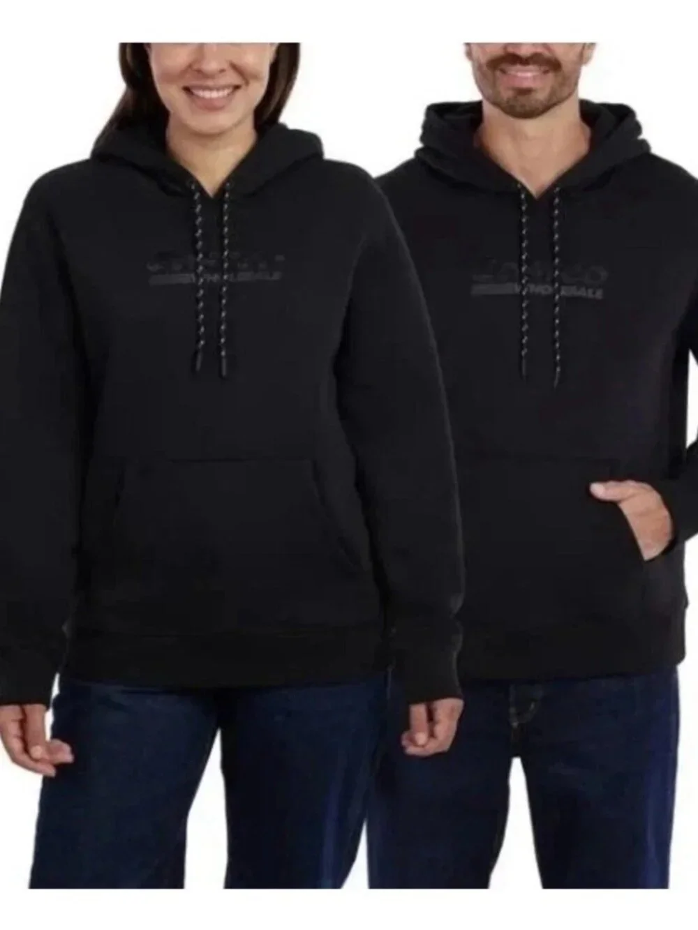 💥   Signature Men's L Women's  XL Costco Hoodie Unisex Black  J2115